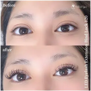 マツエク・マツパ Sweeteyes 金山店のマツエク・マツパデザイン