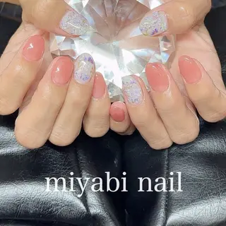 ネイル miyabi nail 桂川駅近くのネイルデザイン