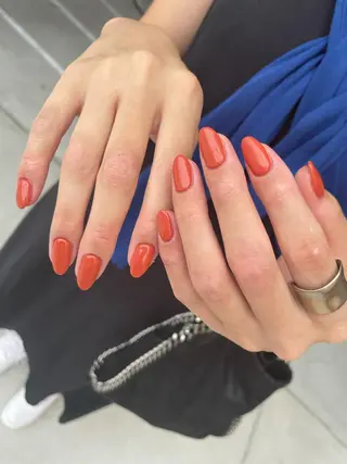 ロング カラー ヘアアレンジ キッズ ネイル マツエク・マツパ 福田 加奈のネイルデザイン