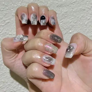 ネイル パラあり！フィルイン 推しネイル大歓迎！のネイルデザイン