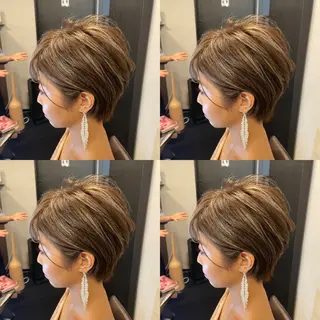 ショート カラー ✨ギャップNO1✨ 工藤大輔のヘアスタイル