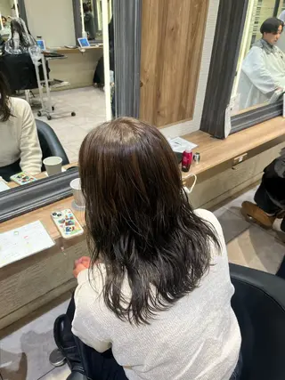 ロング カラー ハイトーン／アレンジ 🩵NANAMIのヘアスタイル