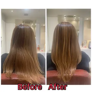 セミロング 平 真亜里のヘアスタイル