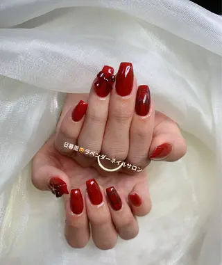 ネイル ラベンダー💖日暮里 ルル💖ネイルのネイルデザイン