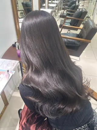 ロング カラー 髪質改善透明感カラー 🤍Nanakoのヘアスタイル