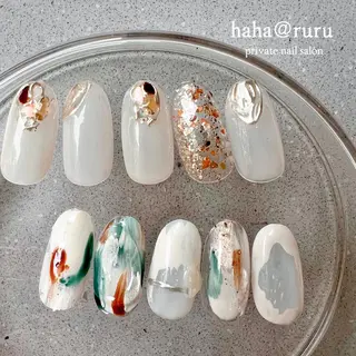 ネイル haha@ ruruのネイルデザイン