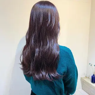 ロング カラー ヘアアレンジ 伊藤 玲衣のヘアスタイル