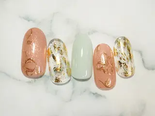 ネイル トップネイリスト Ribbon立川店のネイルデザイン