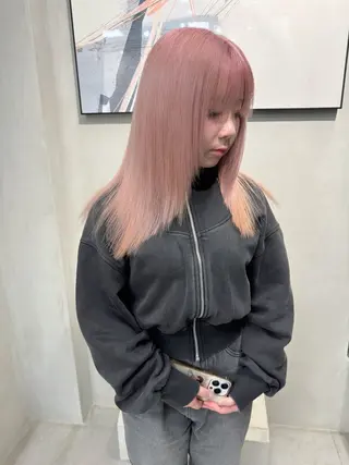 ロング カラー ダメージレスブリーチ 専門美容師/クワさんのヘアスタイル
