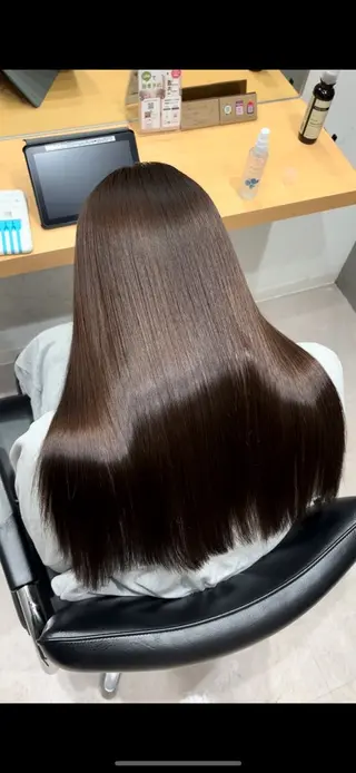ミディアム 髪質改善ヘアケア 艶髪特化/上田のヘアスタイル