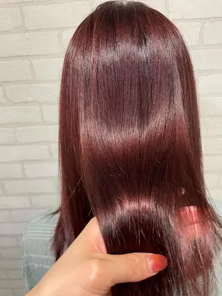 ミディアム カラー 透明感カラー💎 AYAのヘアスタイル