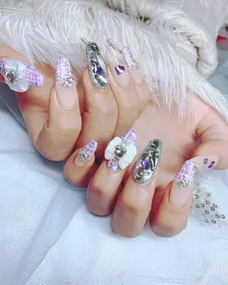 ネイル 長さだし専門店 M2 rikaのネイルデザイン