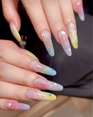 ネイル 長さだし専門店 M2　rikaのネイルデザイン