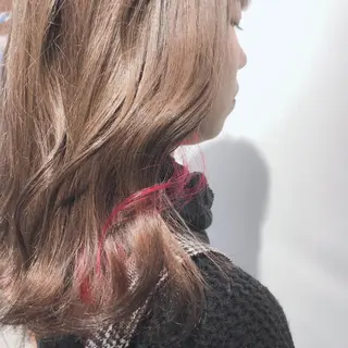 ミディアム VOICE　hair所属・レイヤーカット 川田くるみのヘアスタイル