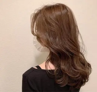 セミロング カラー 福田　洋樹 /  zina博多のヘアスタイル