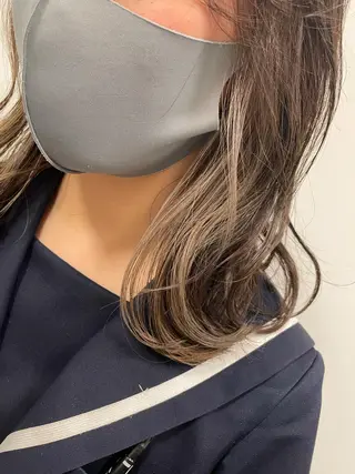 ミディアム カラー tablier所属・北名古屋 /美容院カフェのヘアスタイル