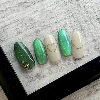 ネイル ⭐︎休業中の練習⭐︎ JNA認定講師髙橋のネイルデザイン