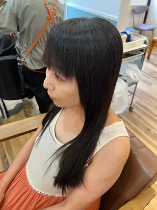 ロング 🐰ハイトーンカラー 畠山　渡🐰のヘアスタイル