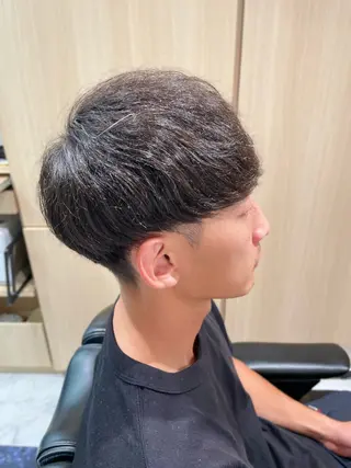 ミディアム メンズ 銀座メンズカット/ 銀座メンズパーマ/のヘアスタイル