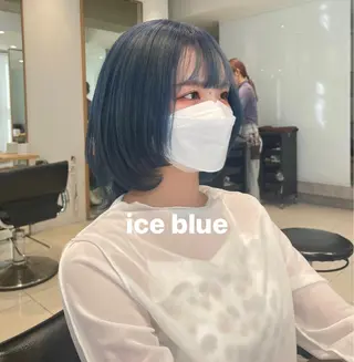 カラー miko🪽地毛風/ ハイトーン/レイヤーのヘアスタイル