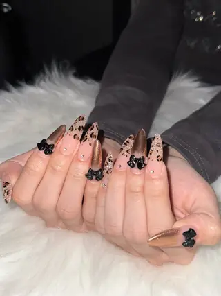 ネイル NuaN ミニモ停止中のネイルデザイン