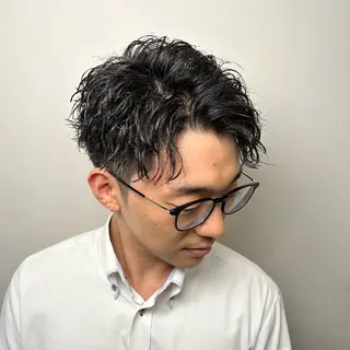 ショート パーマ メンズ DIECE  SHIBUYA所属・小野寺 彗人のヘアスタイル