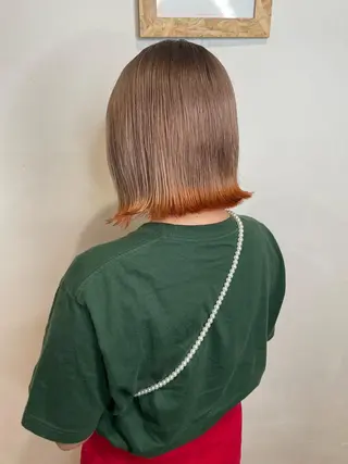 ショート 髪質改善×レイヤー 齊藤翔太のヘアスタイル