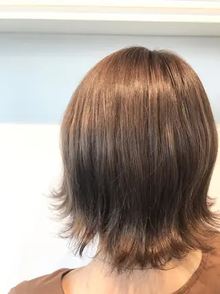 ミディアム カラー 💐パーソナルカラー /市橋加菜💐のヘアスタイル