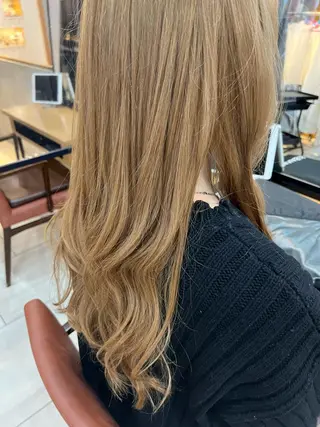 ロング カラー メンズカット曲がる 縮毛矯正佐々木タクマのヘアスタイル