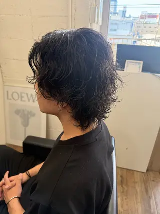 ショート パーマ ナチュラルな仕上がり 🫧💜nakanoのヘアスタイル
