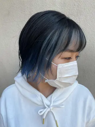 ショート 圧倒的美髪ストレート ツダケイタロウのヘアスタイル