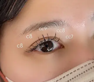 マツエク・マツパ chicchi yuunaのマツエク・マツパデザイン