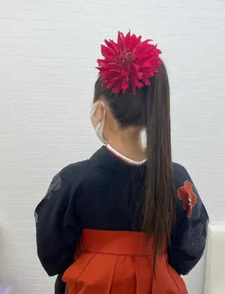 ロング ヘアアレンジ GRANLUSSO 〜グランルッソ駅前店所属・木口 嘉美のヘアスタイル