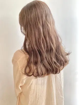 セミロング カラー 【公式】amble luxe 中野のヘアスタイル