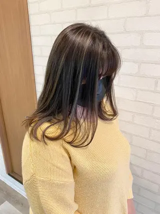 ミディアム カラー 白髪世代の悩み解決 阿部耕大のヘアスタイル