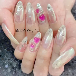 ネイル MoON...❤︎ MeGuのネイルデザイン