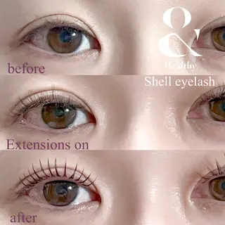 マツエク・マツパ Shell  eyelash所属・Shell 自由が丘のマツエク・マツパデザイン