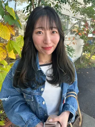 ロング 奧村 真奈のヘアスタイル