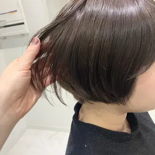 ショート カラー minami🪷 暖色カラーのヘアスタイル