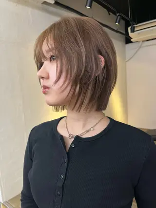 ショート 加藤好/メンズ/ボブ /暖色カラー🍒🧡のヘアスタイル