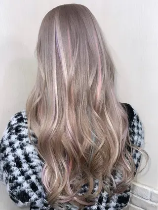 ロング カラー ANDIAMO SAKAE  楓のヘアスタイル