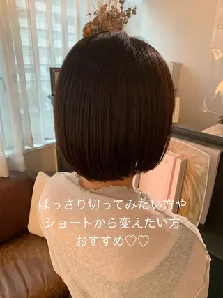 ショート カラー 安村 美奈のマツエク・マツパデザイン