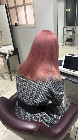 セミロング 光岡 玲遠のヘアスタイル