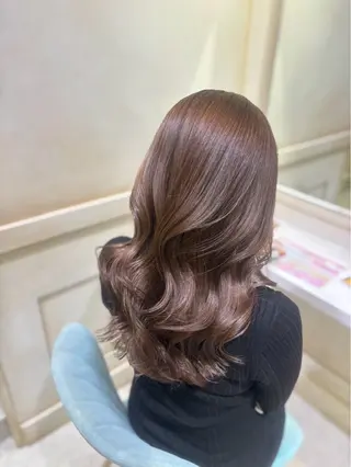 ロング 🧸艶髪🫧‪🎀 岡由紀乃のヘアスタイル