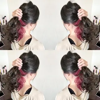 セミロング カラー Hair make VERDA所属・宮下 耕平のヘアスタイル