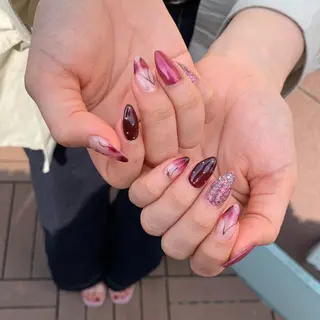 ネイル revia所属・ERI Nailistのネイルデザイン