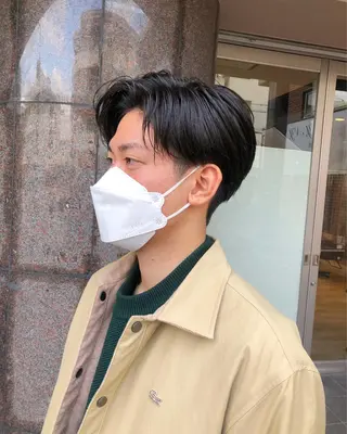 ショート パーマ メンズ パーマ/ハイトーン スパイキー/神田正紀のヘアスタイル