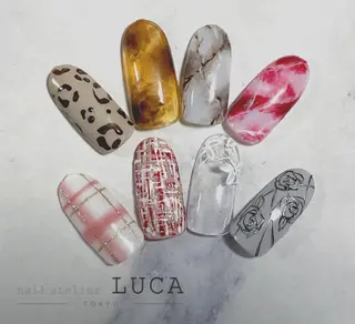 ネイル ネイルアトリエルカ スタッフのネイルデザイン