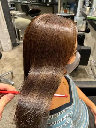 セミロング 小田切 裕輝のヘアスタイル