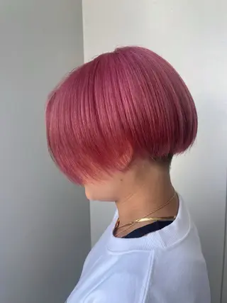 ショート カラー 中澤 壱太のヘアスタイル